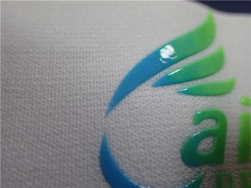 Tóxico macio da faixa elástica do logotipo colorido brilhante da impressão do silicone não -
