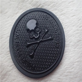 Remendo atraente do costume TPU do logotipo do crânio do revestimento dos homens frescos para o tipo elegante