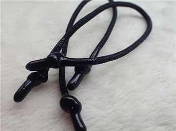 A única fita não elástica do cabo da cor com Shinny o silicone Edings para o extrator do saco
