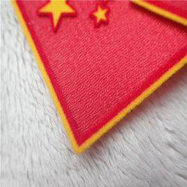 O vestuário liso remenda a congregação inferior sagrado de Tatami do luxuoso das estrelas do amarelo de Reb da bandeira nacional cromàtica