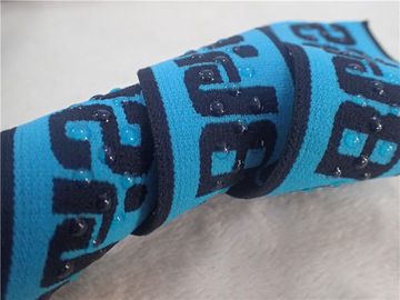 Faixa elástica torcida do jacquard de 4CM/fita elástica silicone do revestimento
