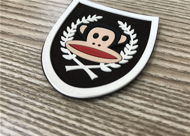 Remendo de borracha personalizado profissional do logotipo de Microfiber para a roupa e os sacos etc.
