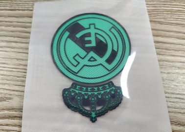 O ferro feito sob encomenda em Logo Sticker High Frequency gravado 3D TPU remenda para a roupa do esporte