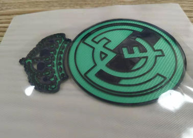 O ferro feito sob encomenda em Logo Sticker High Frequency gravado 3D TPU remenda para a roupa do esporte
