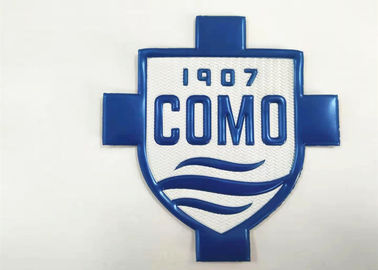 O costume imprimiu remendos macios gravados das etiquetas TPU do logotipo para o Sportswear