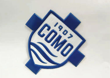 O costume imprimiu remendos macios gravados das etiquetas TPU do logotipo para o Sportswear