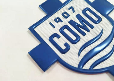 O costume imprimiu remendos macios gravados das etiquetas TPU do logotipo para o Sportswear