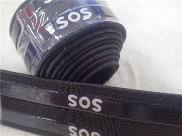 Não - do jacquard brilhante da cor da deformação Webbing elástico para acessórios dos chapéus