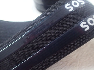 Não - do jacquard brilhante da cor da deformação Webbing elástico para acessórios dos chapéus