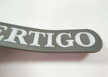 O logotipo personalizado remenda 3D que o PVC plástico macio gravou o remendo da borracha de silicone