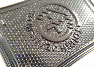 Etiqueta gravada personalizada feita sob encomenda de Logo Jeans Genuine Leather Patch /Leather para o vestuário