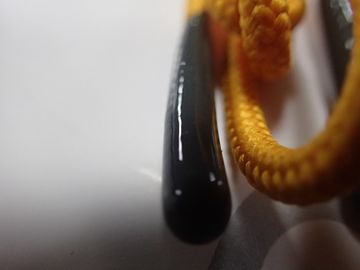 Cabo não elástico elegante com os términos brilhantes do silicone a favor do meio ambiente