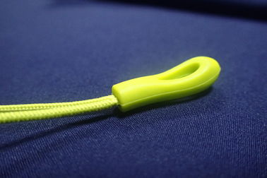 Não - extrator de borracha tóxico TPU do zíper com o cabo do poliéster fácil dar forma