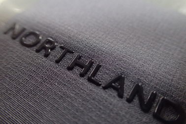etiquetas da roupa da transferência térmica de 3D TPU para o Sportswear do polo do GV BV do Sportswear do polo
