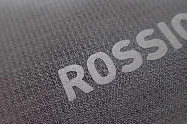Etiquetas da roupa da transferência térmica do laser da tira de Reflecttive para a decoração dos tampões