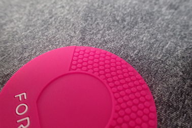 Os remendos de borracha cor-de-rosa do PVC 3D costuram - na água do estilo - impermeabilizam o teste padrão novo