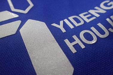 Etiqueta reflexiva da transferência térmica da impressão da tela para uniformes do futebol