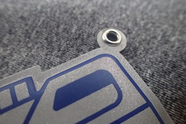 Keyring relativo à promoção gravado do presente TPU do gás forma feita sob encomenda TUP Keychain do logotipo da impressão
