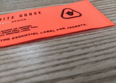 etiqueta do vestuário do silicone de 8*3.5CM