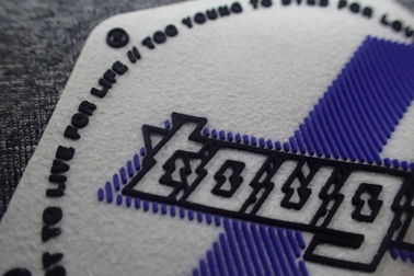 Remendos de borracha do logotipo da injeção de OEKO