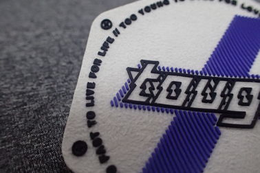 Remendos de borracha do logotipo da injeção de OEKO