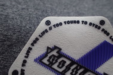 Remendos de borracha do logotipo da injeção de OEKO