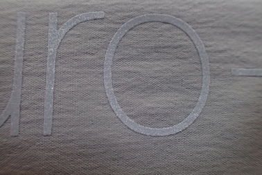 Etiqueta da impressão da tela de CMYK