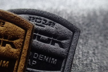 remendos gravados etiquetas tecidos micro fibra da roupa do terno da neve 3D