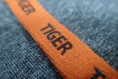 Silicone do colar que imprime a faixa elástica do poliéster do pdf