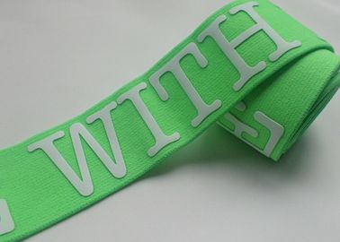 Elástico colorido personalizado do jacquard da faixa de Logo Printing Manufacturers Elastic Book