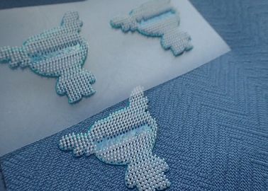 Silicone relativo à promoção a roupa aumentada da transferência térmica etiqueta o ferro feito sob encomenda em etiquetas