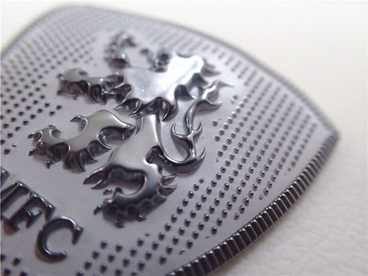 Remendos feitos sob encomenda de prata gravados da roupa de TPU 0.7mm