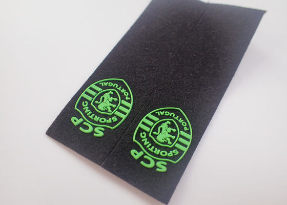 Gravado sentido de suportação os remendos feitos sob encomenda de borracha da roupa da injeção