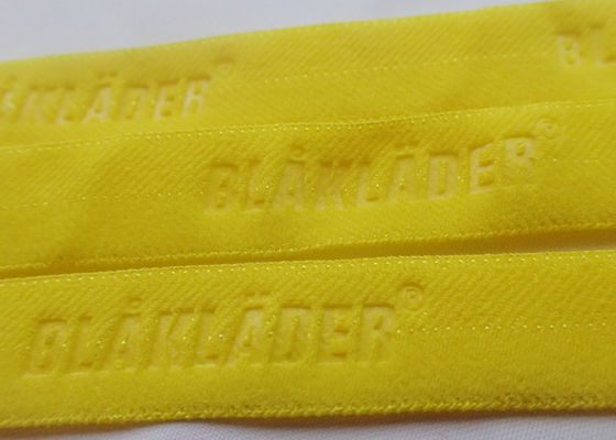 Faixa de elástico tecida poliéster do jacquard para o roupa interior