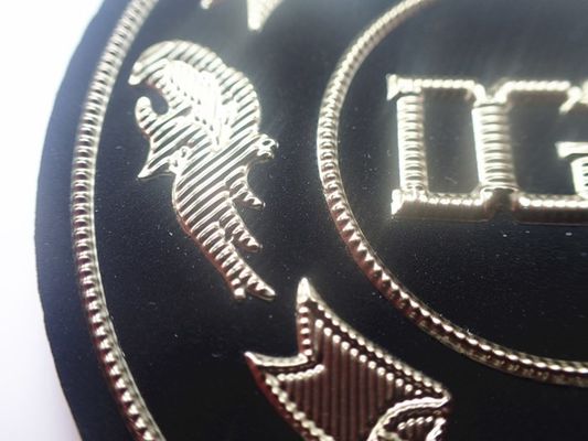 Remendos de alta frequência de chapeamento de prata de TPU para uniformes