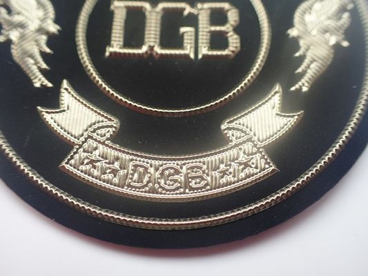 Remendos de alta frequência de chapeamento de prata de TPU para uniformes