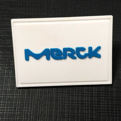 Logo Sewing Printed Applique Patches personalizado 3D etiqueta crachás gravados do silicone
