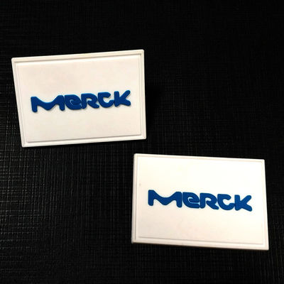 Logo Sewing Printed Applique Patches personalizado 3D etiqueta crachás gravados do silicone