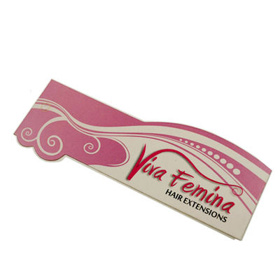 Feito sob encomenda próprios Hangtags de Logo Paper Pvc Jeans Paper do tipo para a roupa