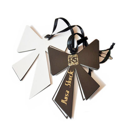 Feito sob encomenda próprios Hangtags de Logo Paper Pvc Jeans Paper do tipo para a roupa