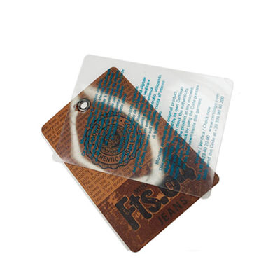 Roupa de papel feita sob encomenda por atacado de Logo Swing Hang Tag For