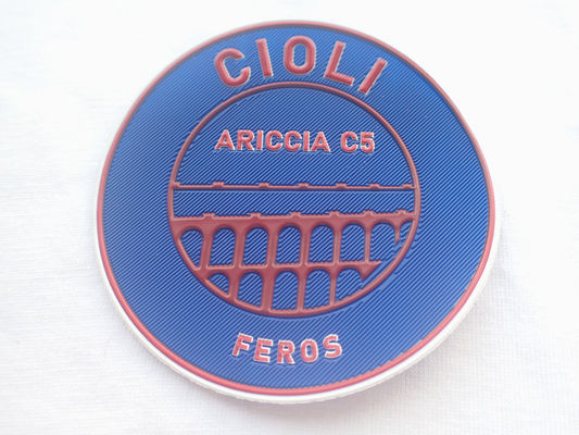 Remendos feitos sob encomenda da transferência térmica 3D de impressão de tela de seda Logo Embossed TPU