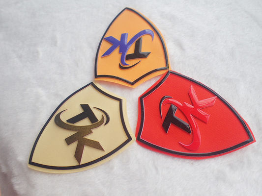 Remendos tecidos da impressão de tela de seda de Eco costume amigável com logotipo do silicone