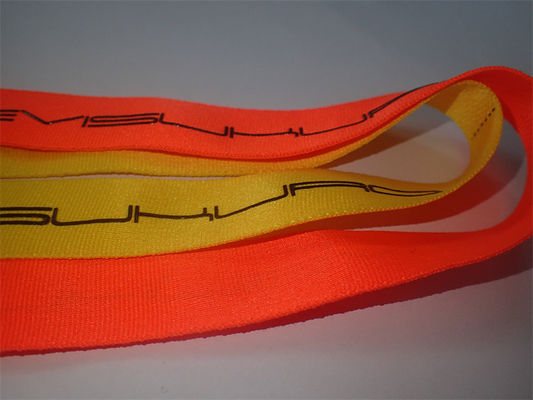 Silicone personalizado profissional da impressão da tela do Webbing do vestuário