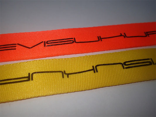 Silicone personalizado profissional da impressão da tela do Webbing do vestuário
