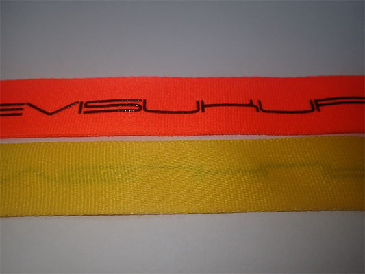 Silicone personalizado profissional da impressão da tela do Webbing do vestuário