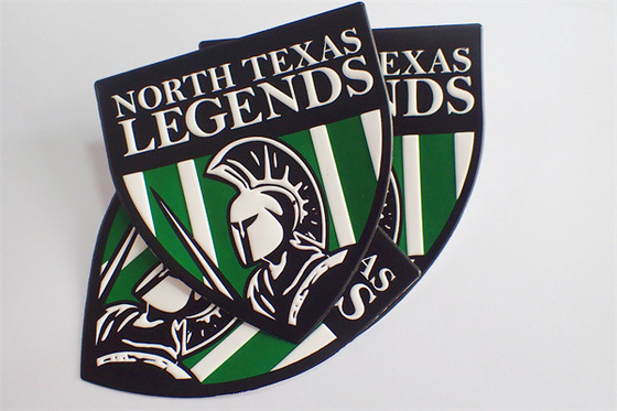 Remendos feitos sob encomenda da roupa dos crachás de TPU gravados com logotipo do efeito 3D