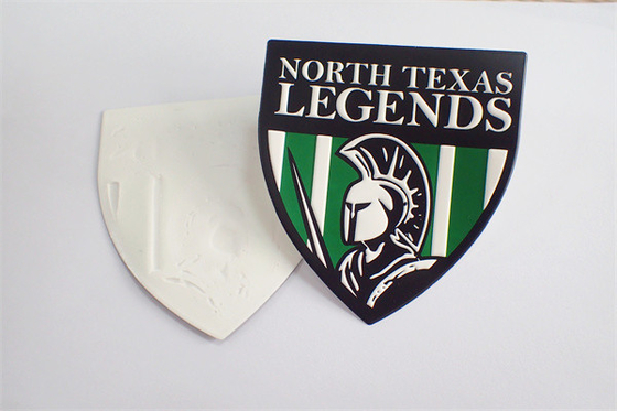 Remendos feitos sob encomenda da roupa dos crachás de TPU gravados com logotipo do efeito 3D