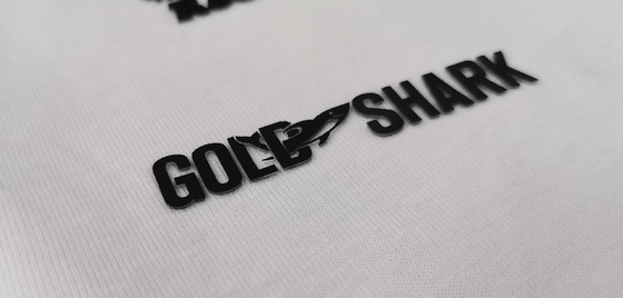 Personalizado imprimindo etiquetas da transferência térmica do silicone 3D para a roupa