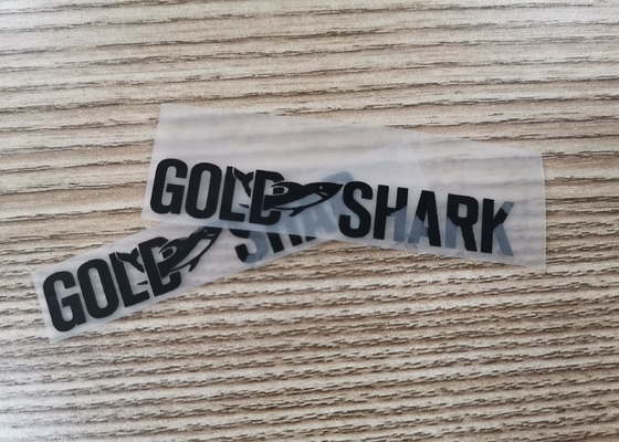 Personalizado imprimindo etiquetas da transferência térmica do silicone 3D para a roupa